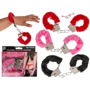 Plüsch-Handschellen, sortiert